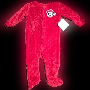 Disney Baby Mickey Mouse footed pajamas Size 6-9 months